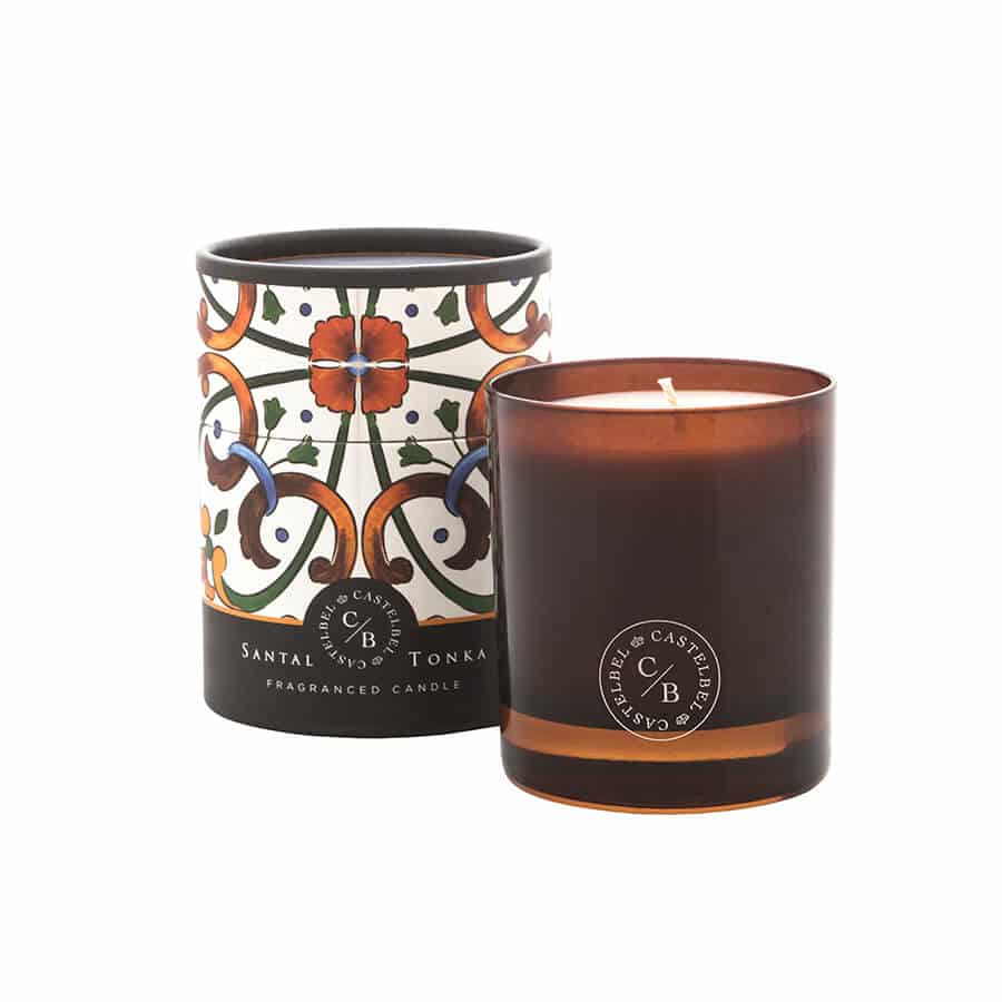 Castelbel - Tile Collection Santal Tonka Candle 210g