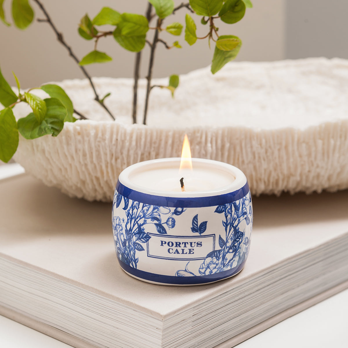 Castelbel - Portus Cale Gold&Blue Tea Light Candle Gift Set 3 x 70g
