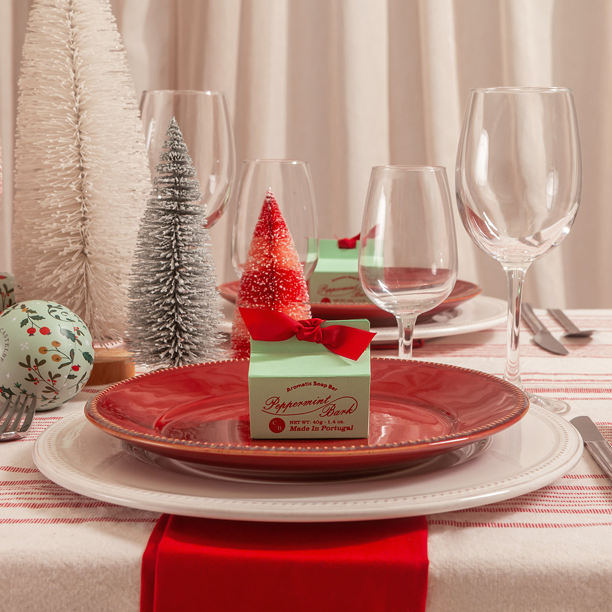 Castelbel - Xmas Peppermint Soap Carton 40g