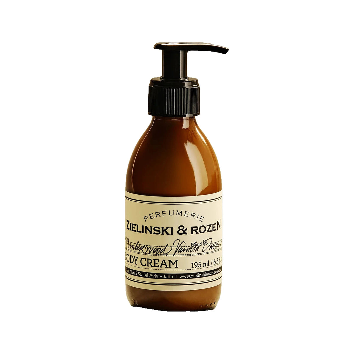 Zielinski & Rozen - Body Cream - Black Vanilla