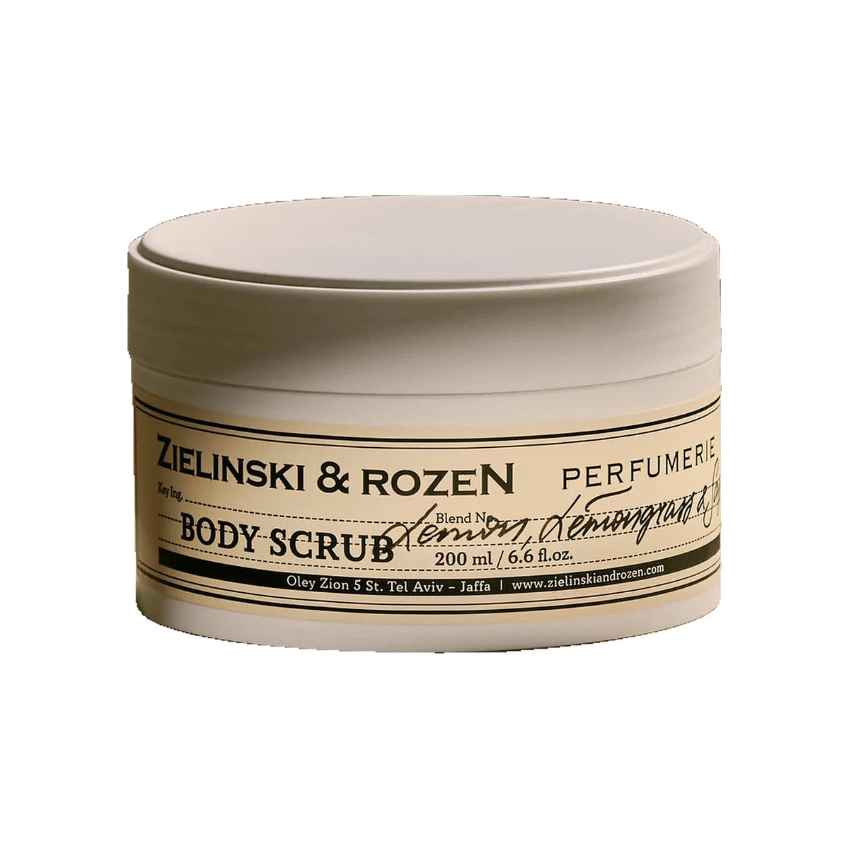 Zielinski & Rozen - Körperpeeling - Lemon, Lemongrass & Sage - 200 ml