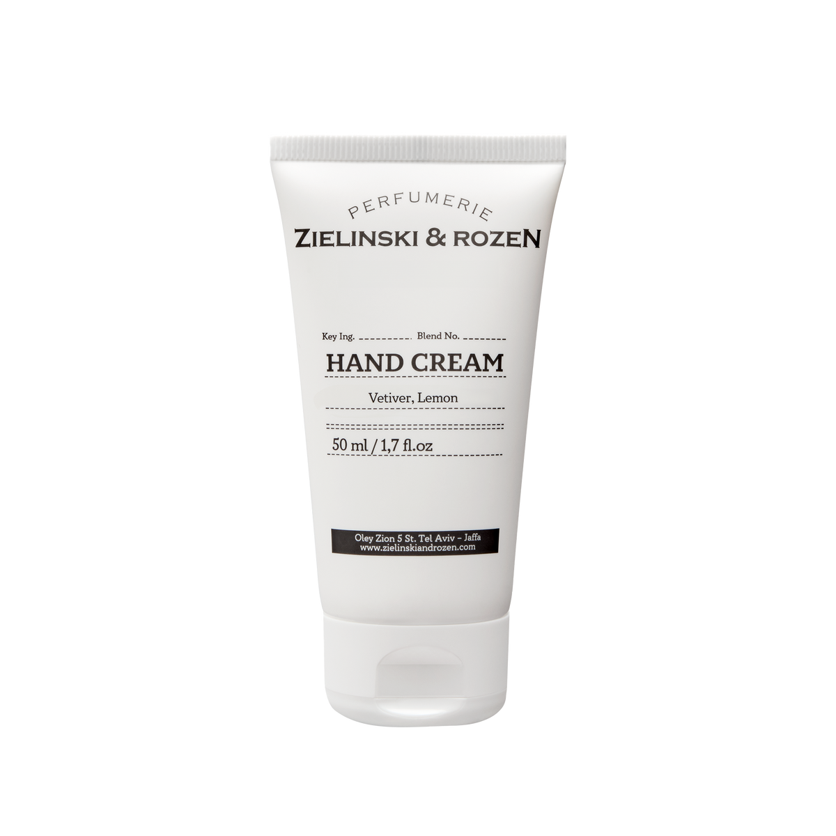 Zielinski & Rozen - Hand Cream - Vetiver, Lemon
