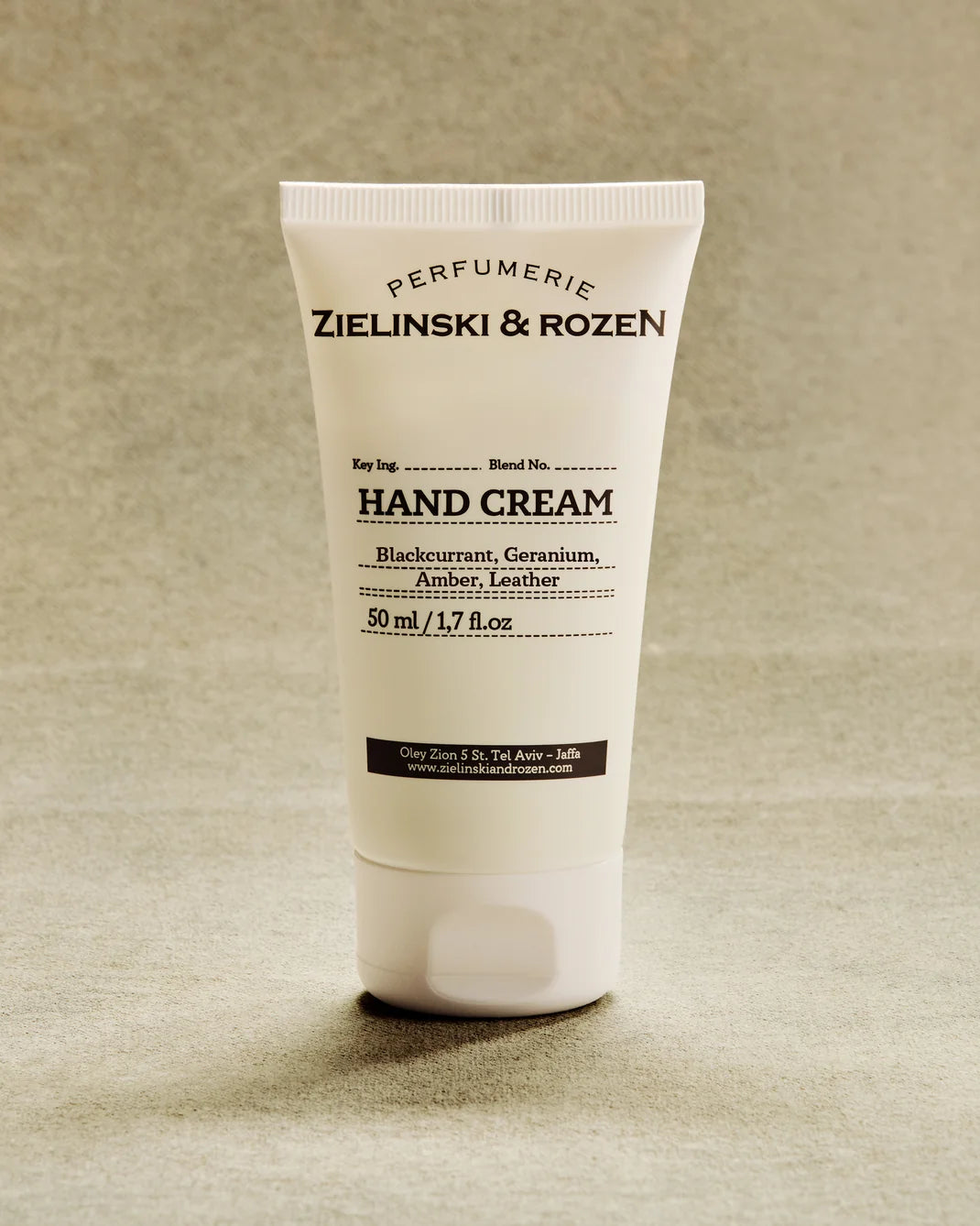 Zielinski & Rozen - Handcreme - Blackcurrant, Geranium, Amber, Leather - 50 ml