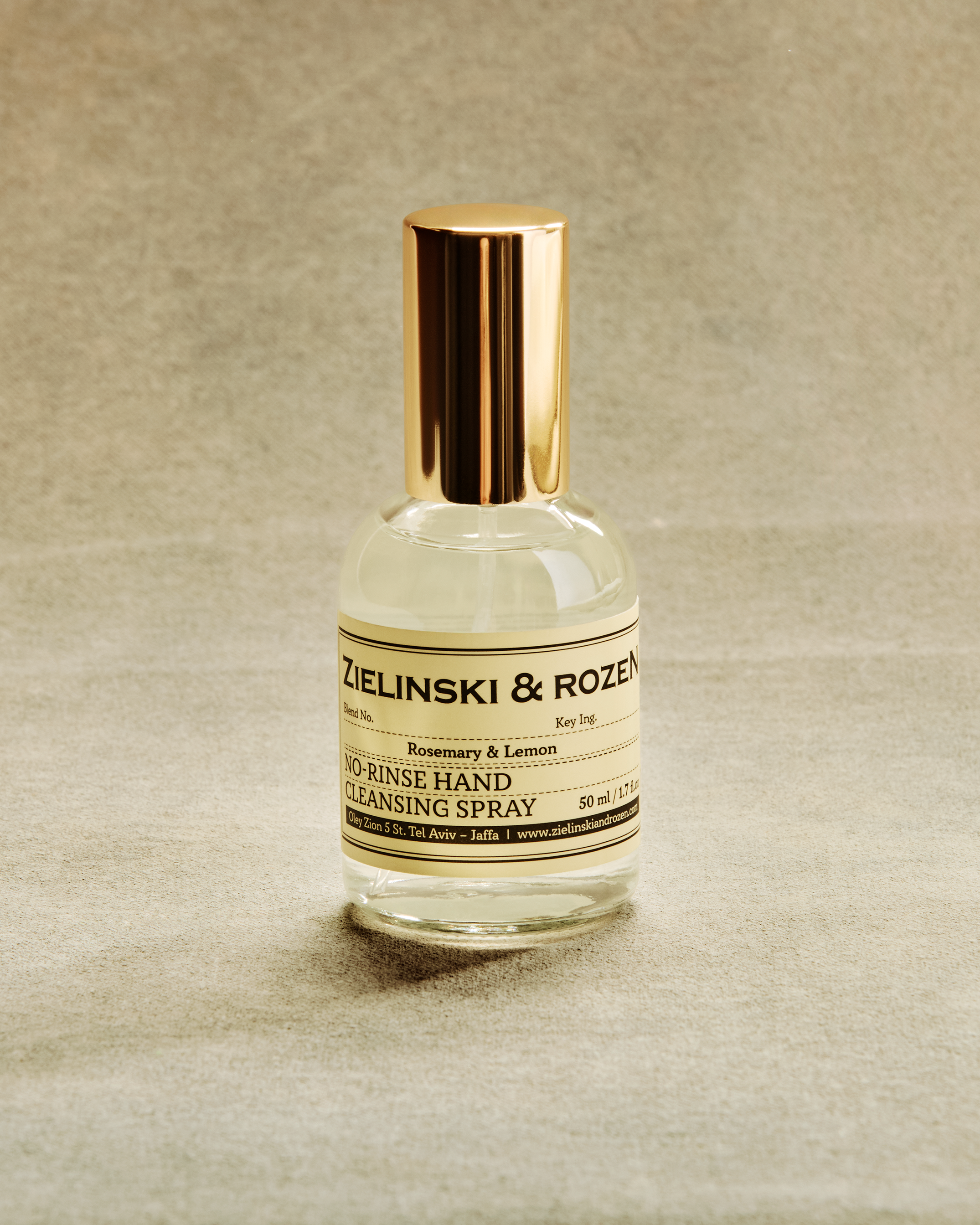 Zielinski & Rozen - Desinfektion Spray - Rosemary & Lemon - 50 ml
