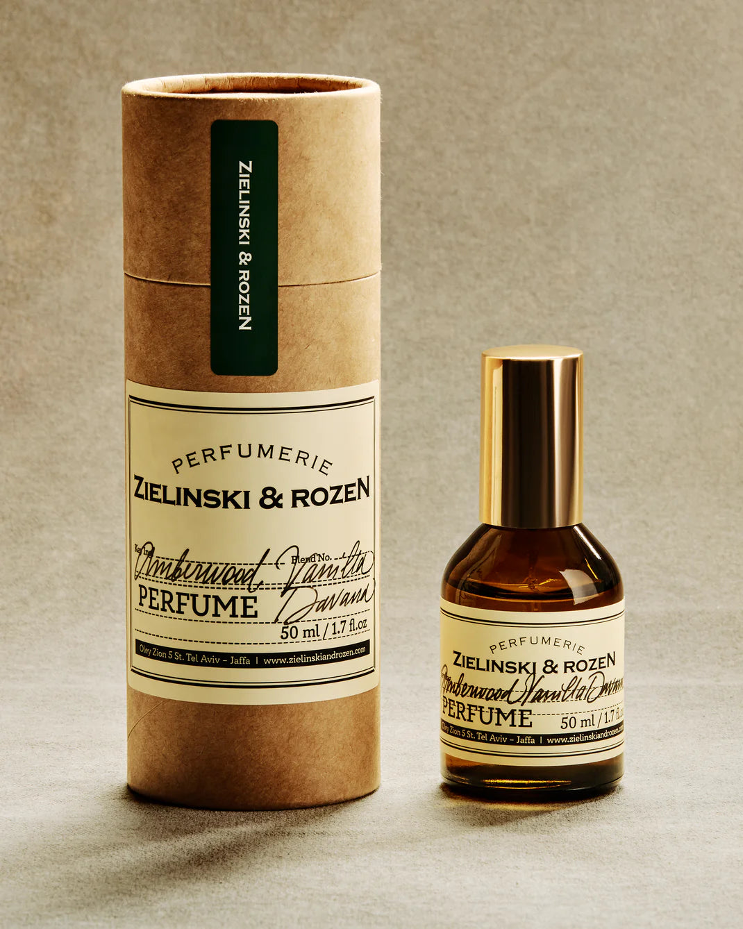 Zielinski & Rozen - Парфюм - Янтарное дерево, Ваниль, Давана