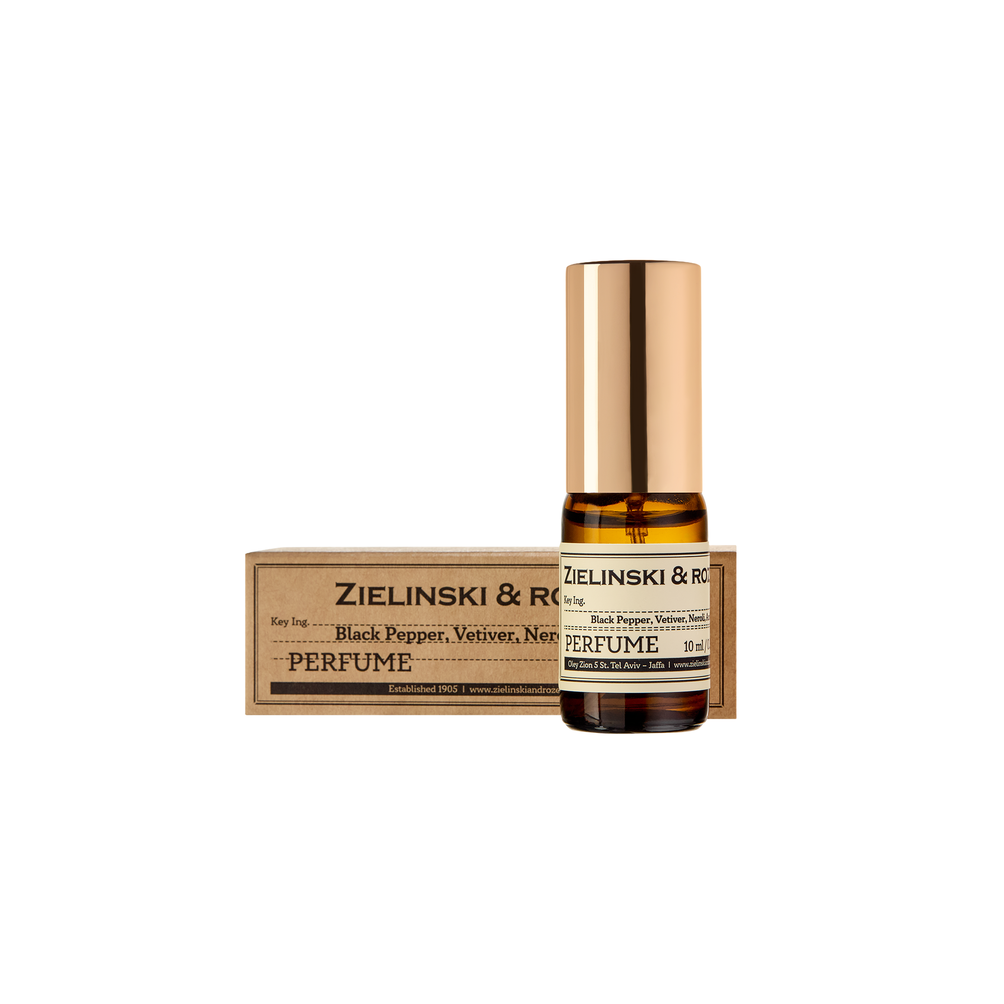 Black Pepper, Vetiver, Neroli, Amber