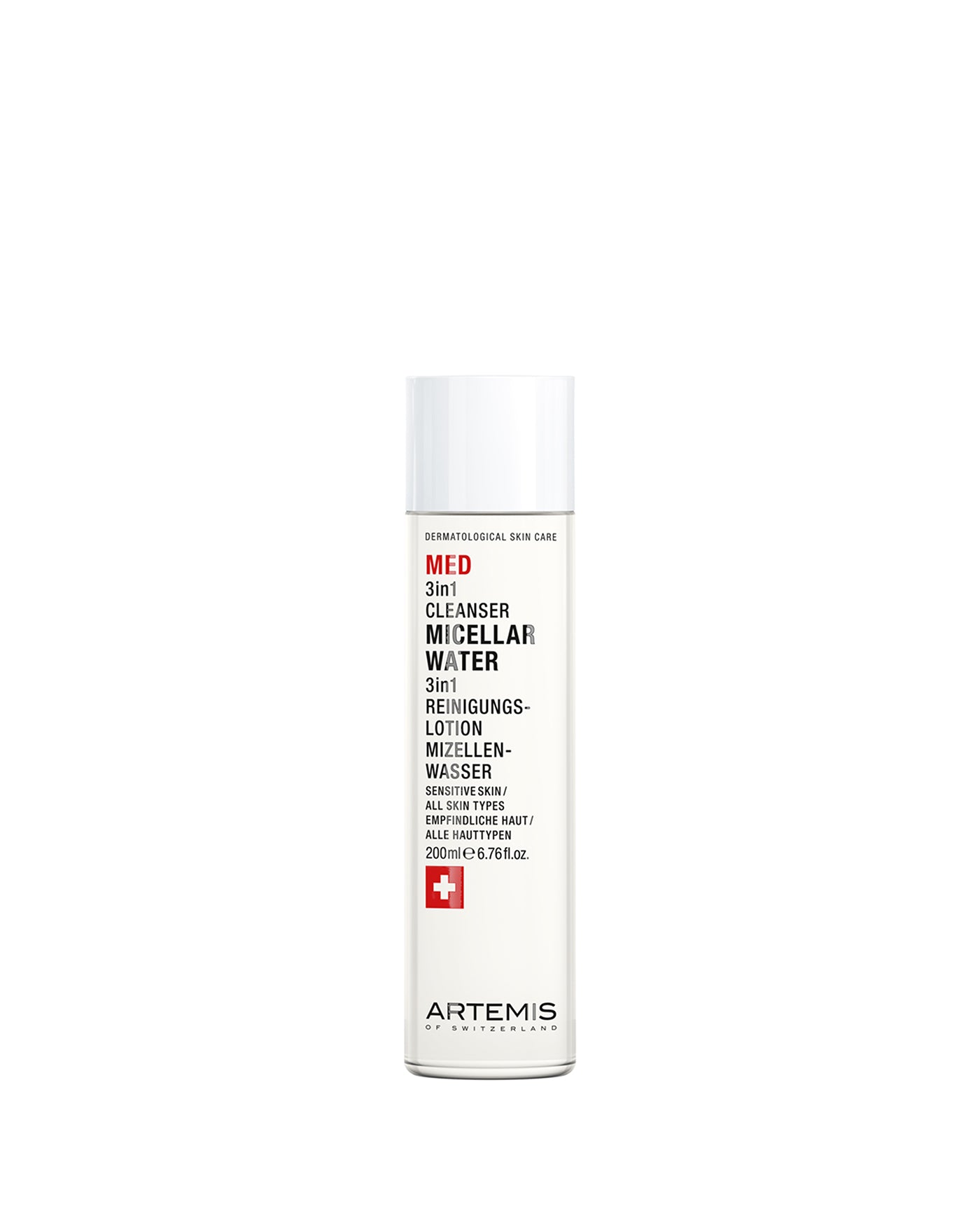 ARTEMIS of SWITZERLAND - MED 3 in 1 Cleanser Micellar Water