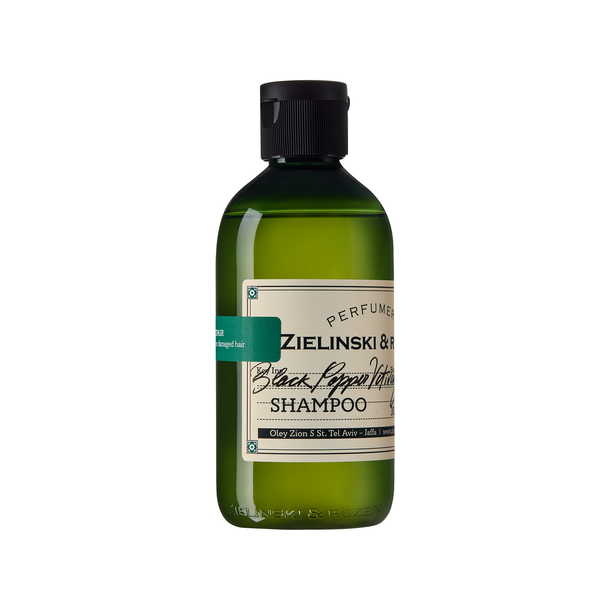 Black pepper, Vetiver, Neroli, Amber