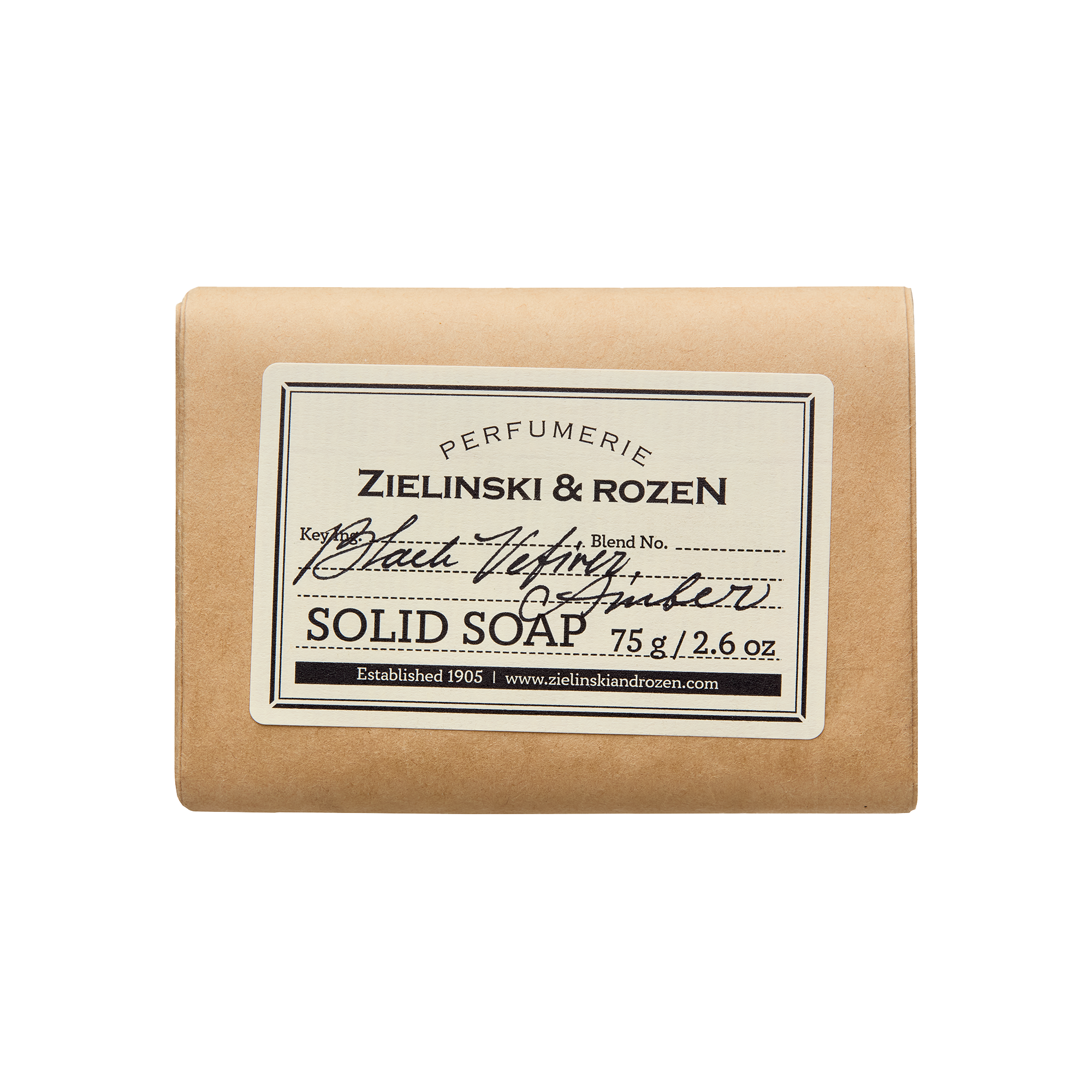 Seife - Black Vetiver, Amber