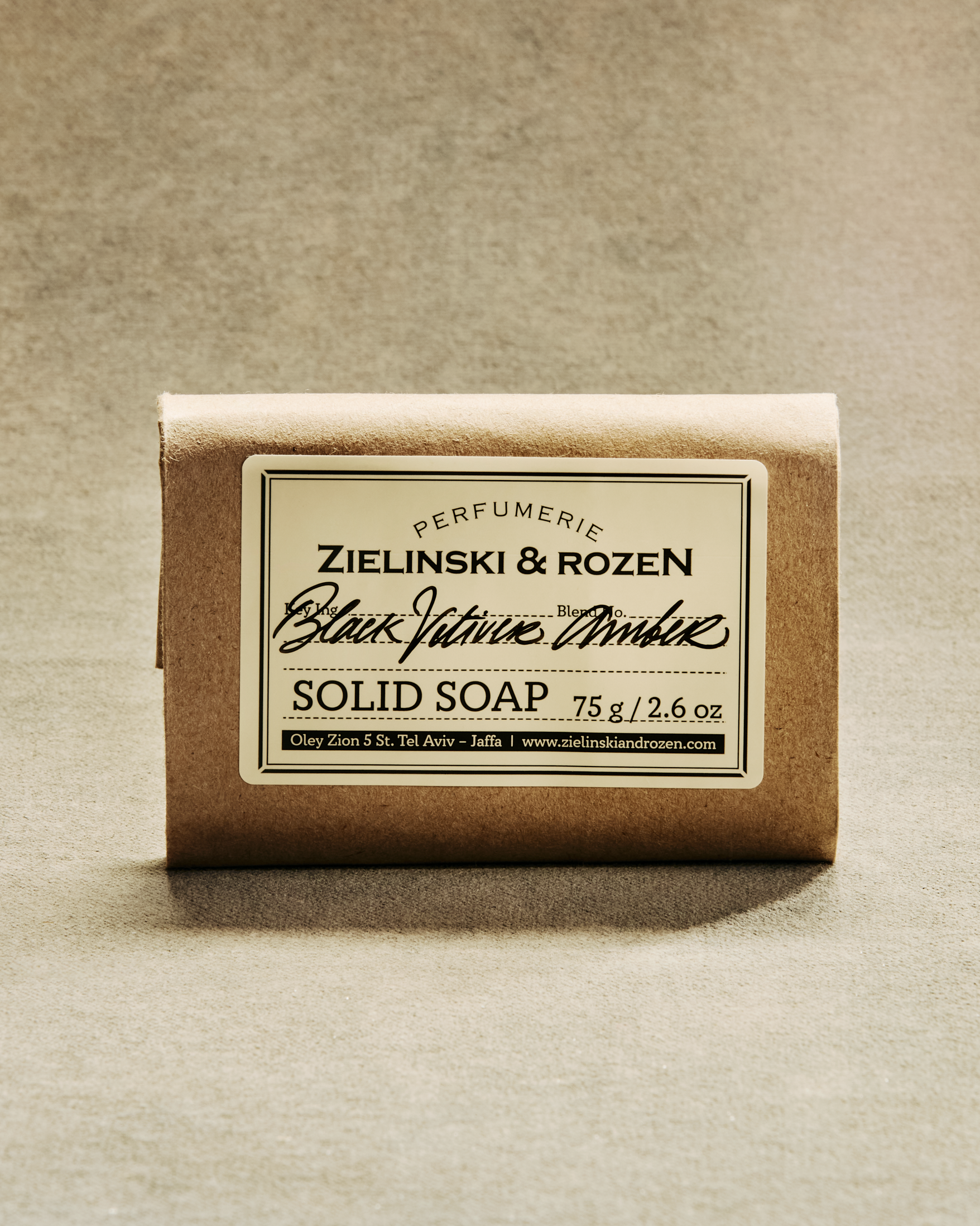 Seife - Black Vetiver, Amber