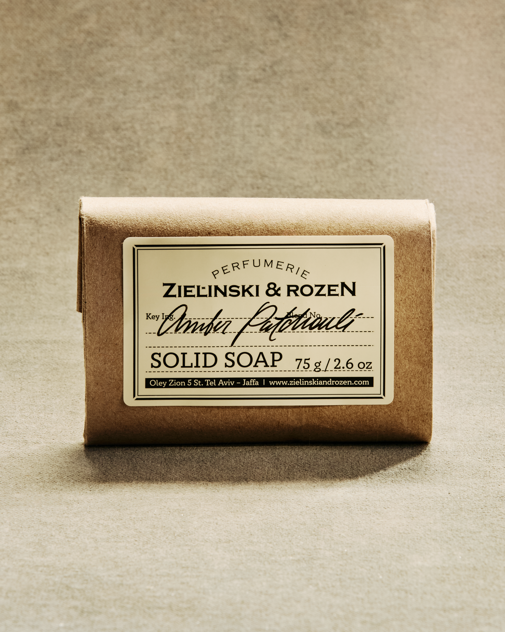 Zielinski & Rozen - Soap - Amber, Patchouli