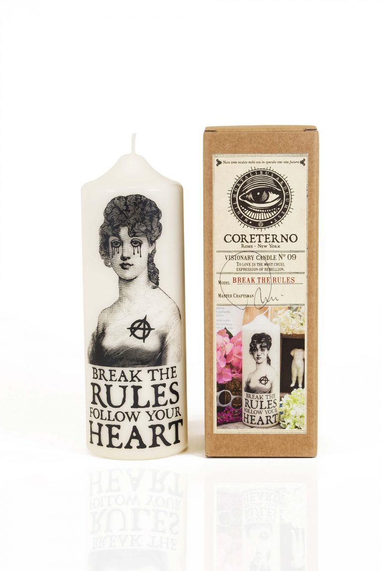 BREAK THE RULES CANDLE