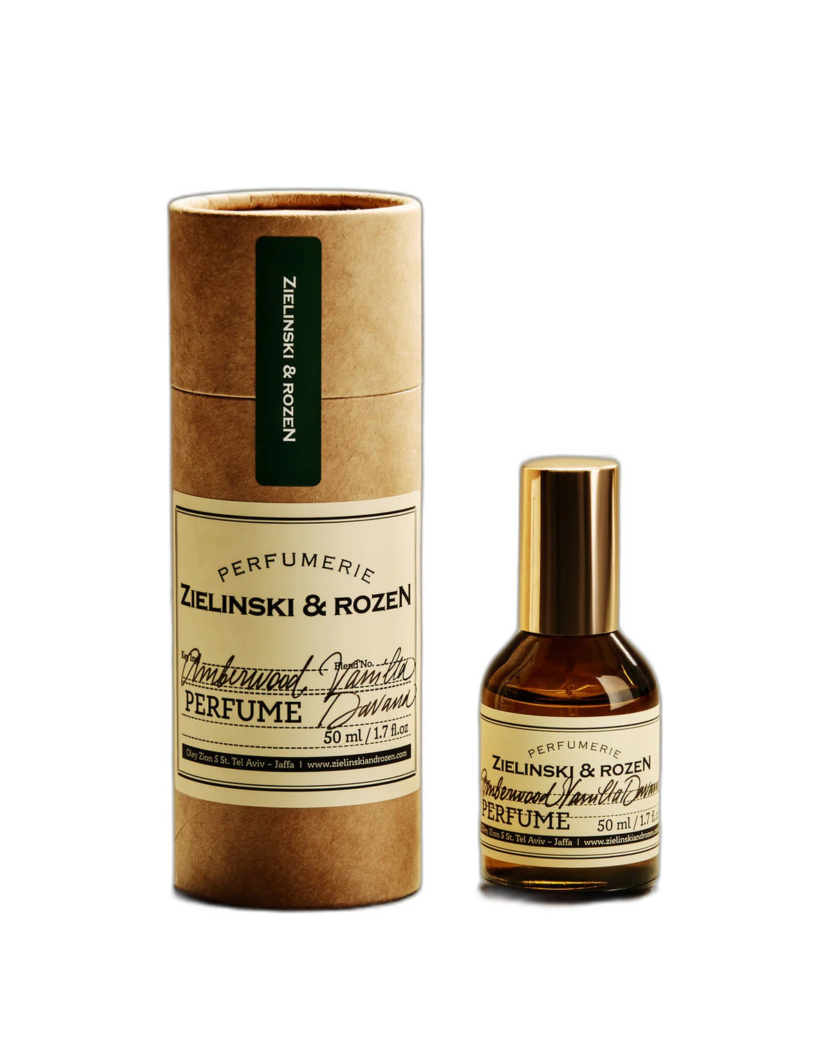Zielinski & Rozen - Perfume - Amberwood, Vanilla, Davana