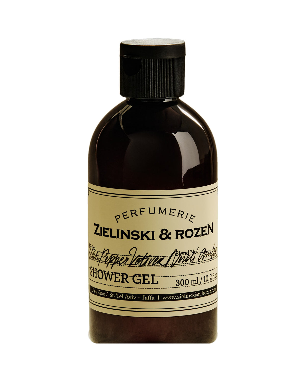 Zielinski & Rozen Duschgel Black Pepper, Vetiver, Neroli, Amber 300 ml