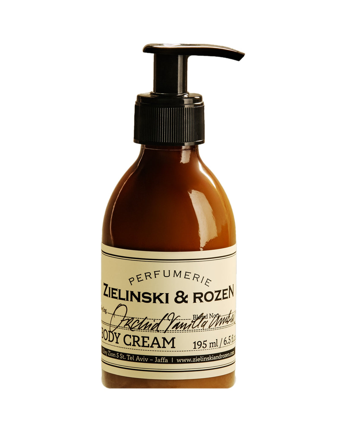 Zielinski & Rozen - Körpercreme - Orchid, Vanilla, Amber - 195 ml