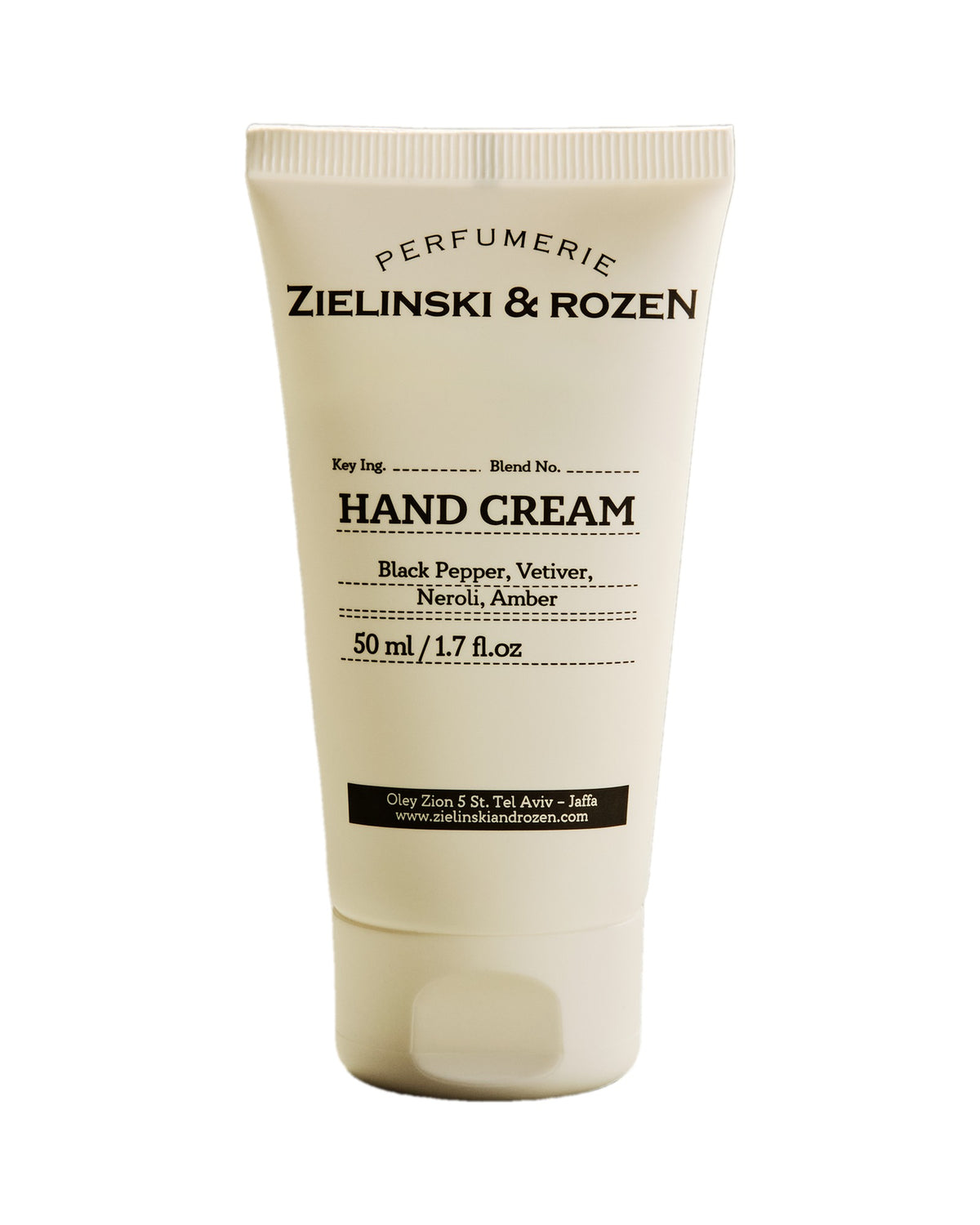 Zielinski & Rozen - Handcreme - Black Pepper, Vetiver, Neroli, Amber