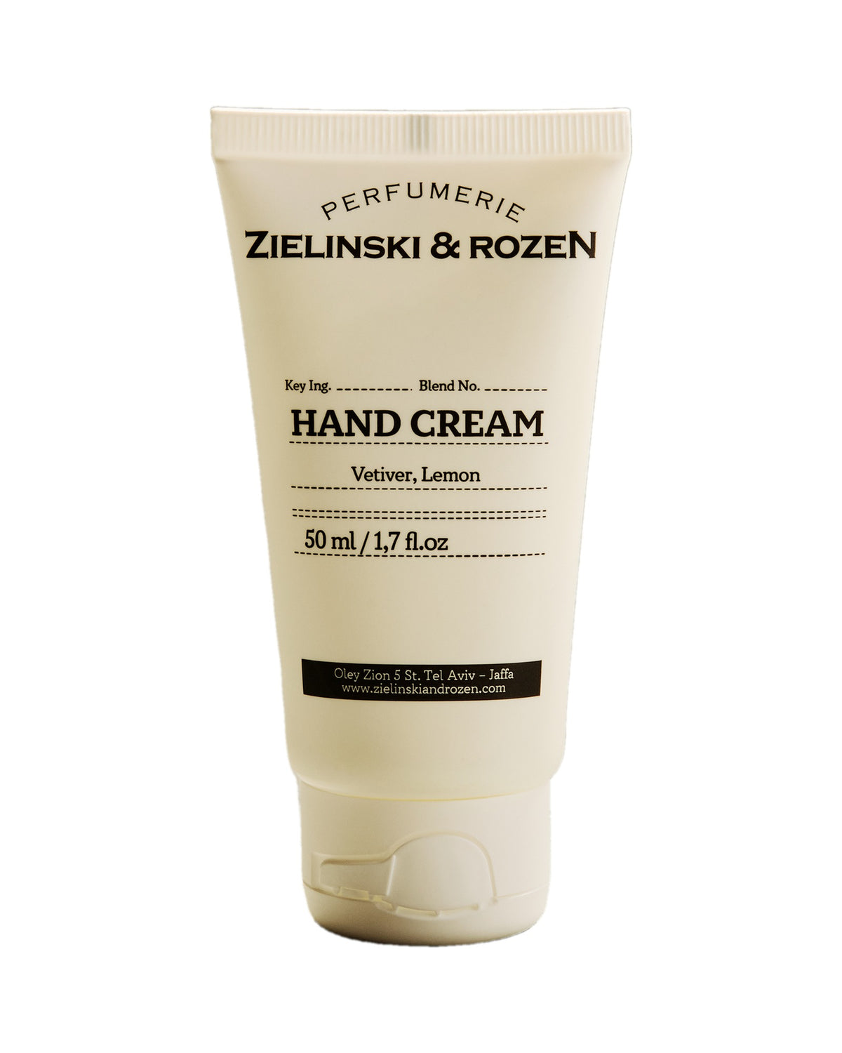 Zielinski & Rozen - Handcreme - Vetiver, Lemon
