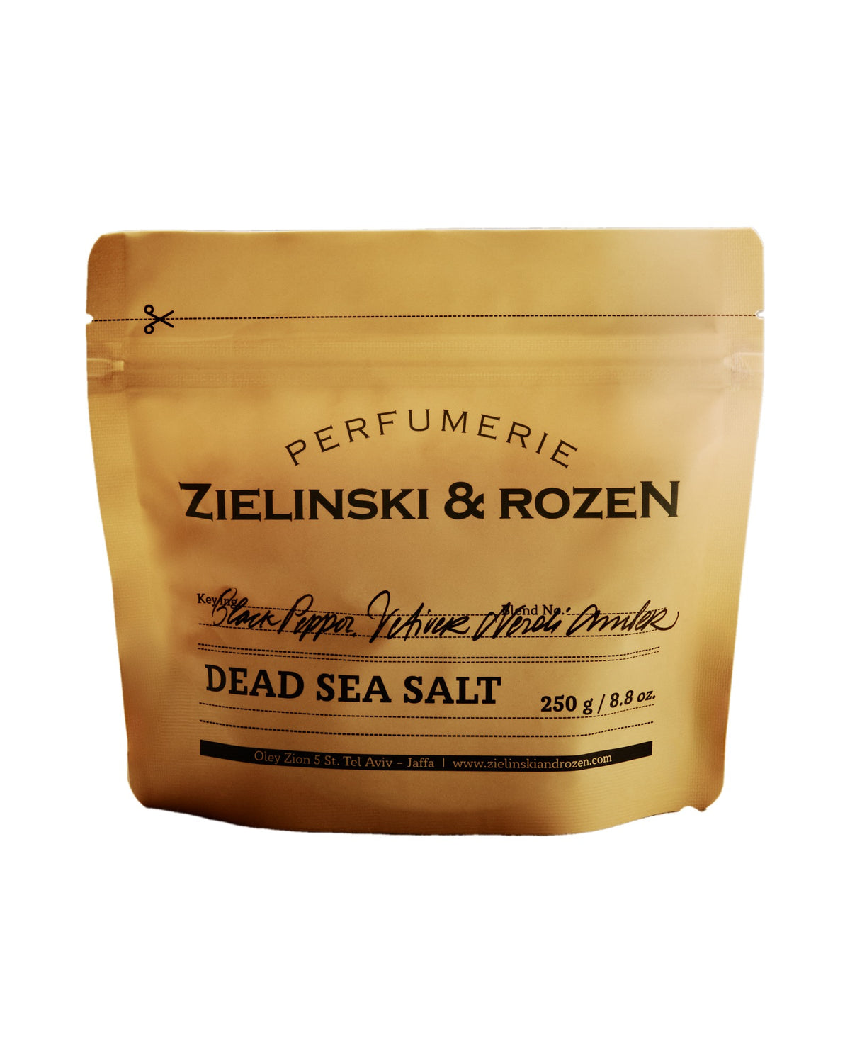 Zielinski & Rozen - Totes Meer Badesalz - Black Pepper, Vetiver, Neroli, Amber