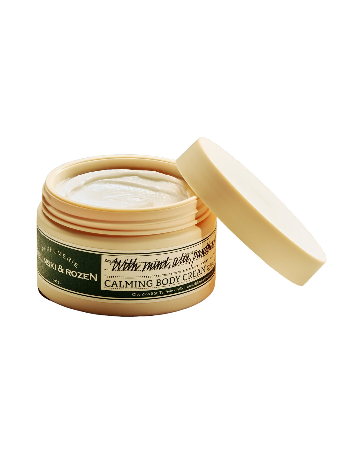 Zielinski & Rozen - Calming Body Cream - Mint, Aloe, Panthenol
