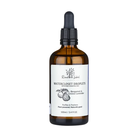 Watercloset Droplets - Bergamot & Grosso Lavender - 100 ml