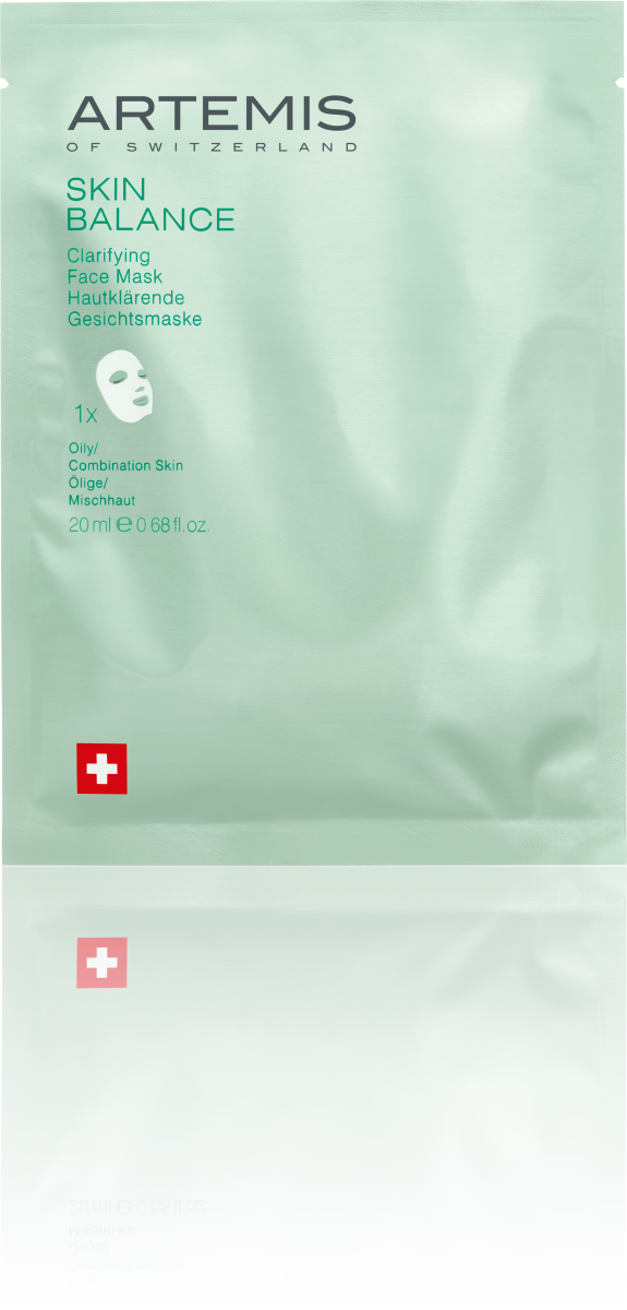 ARTEMIS of Switzerland - SKIN BALANCE Clarifying Face Mask (Einzelmaske im Tray 10)