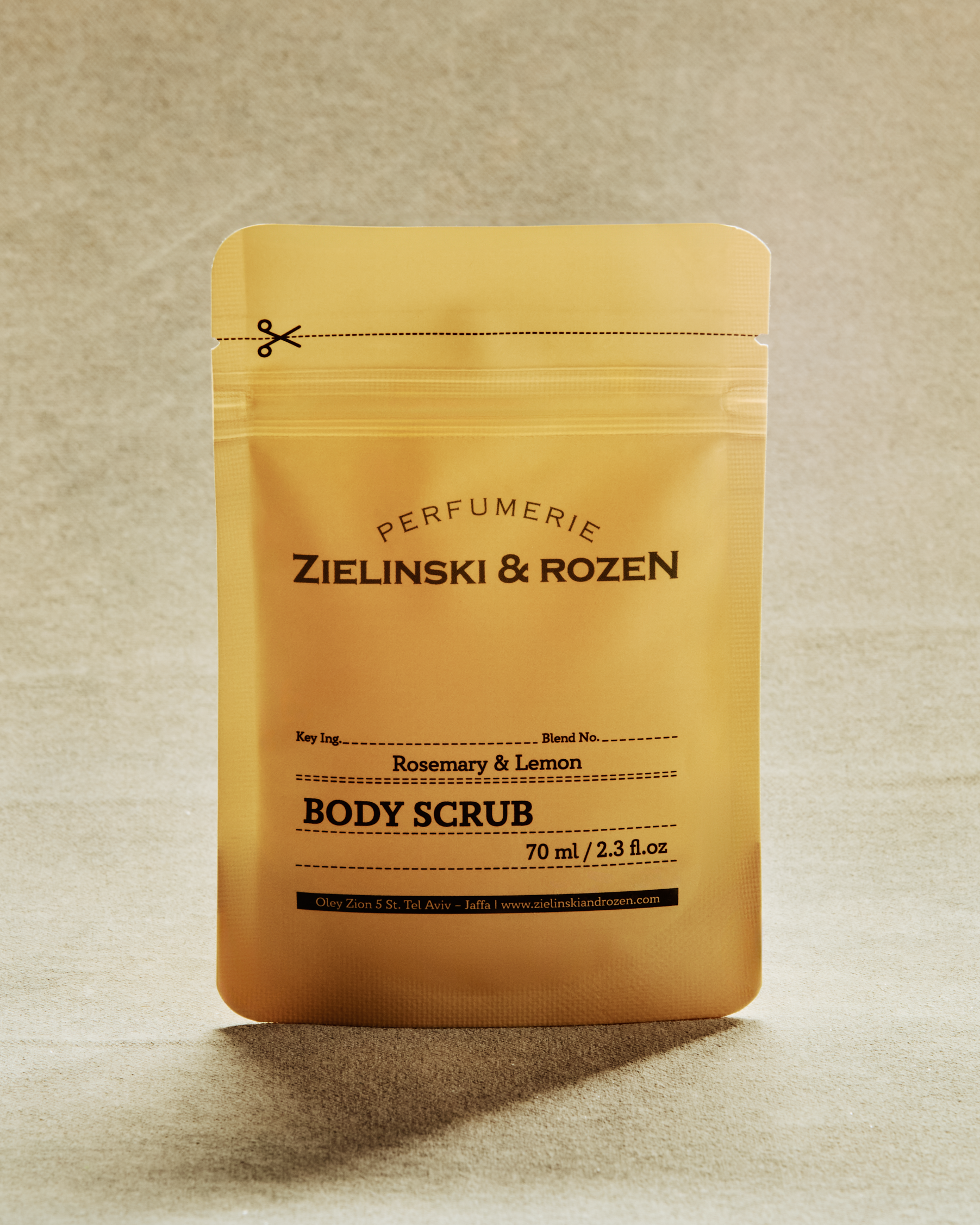 Peeling Rosemary & Lemon