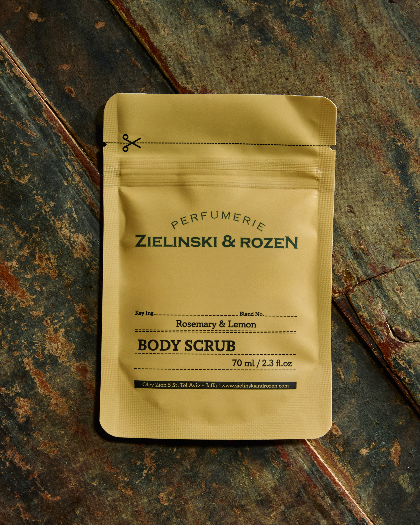 Peeling Rosemary & Lemon