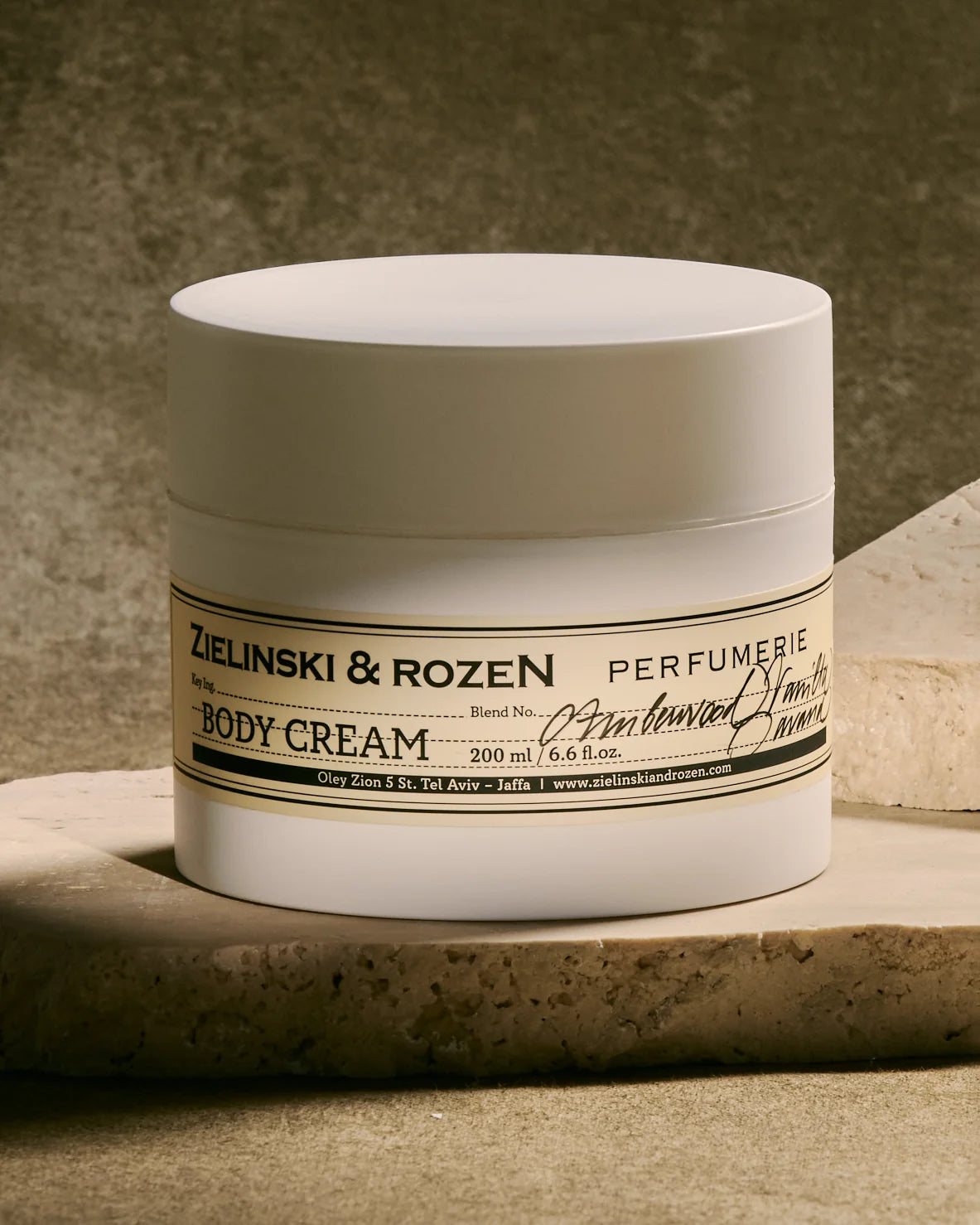 Zielinski & Rozen - Körpercreme - Amberwood, Vanilla, Davana - 200 ml