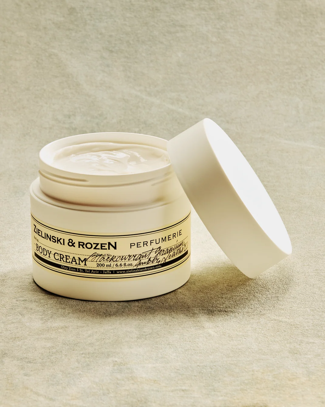 Zielinski & Rozen - Körpercreme - Blackcurrant, Geranium, Amber, Leather - 200 ml
