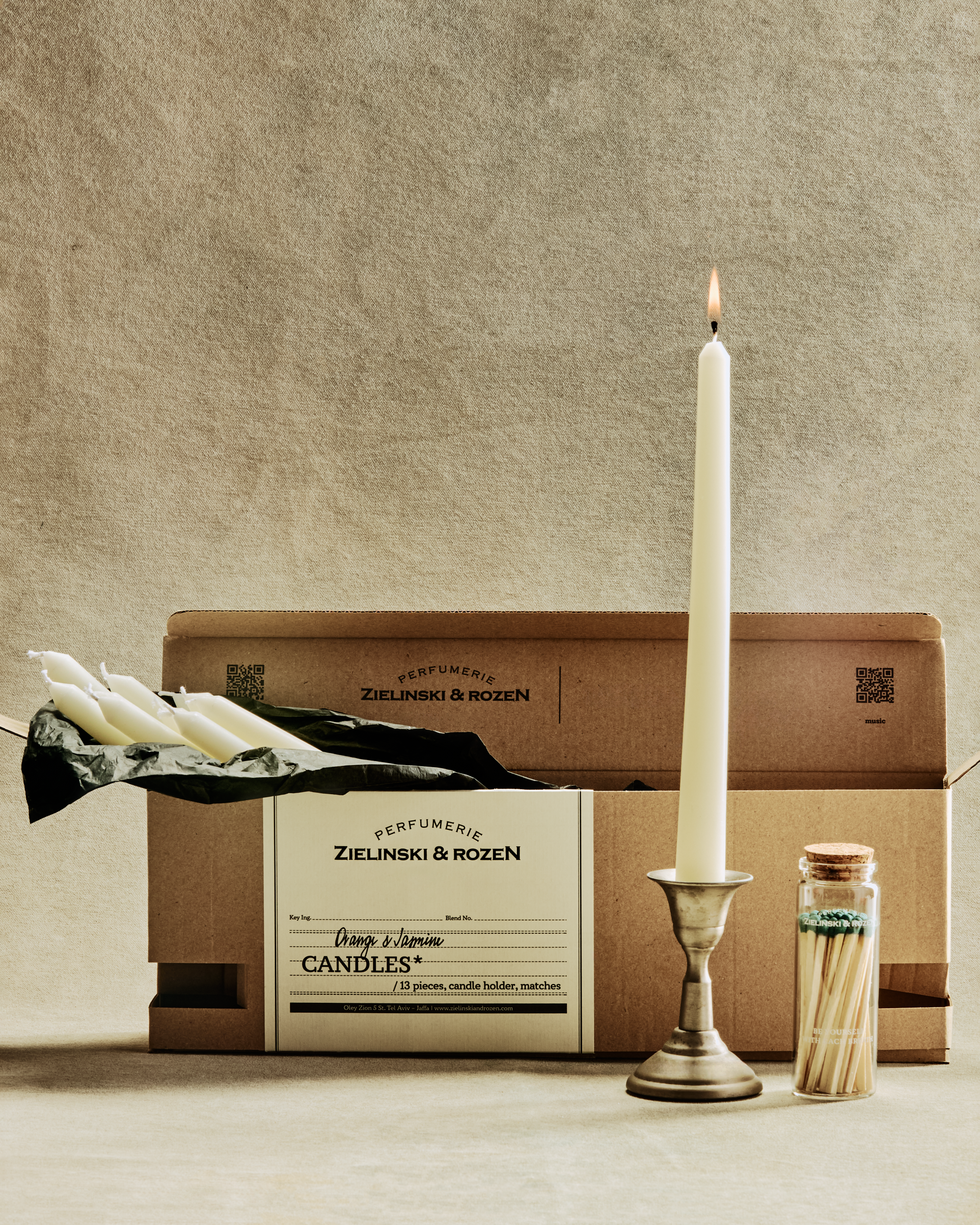 Candles set Orange & Jasmine