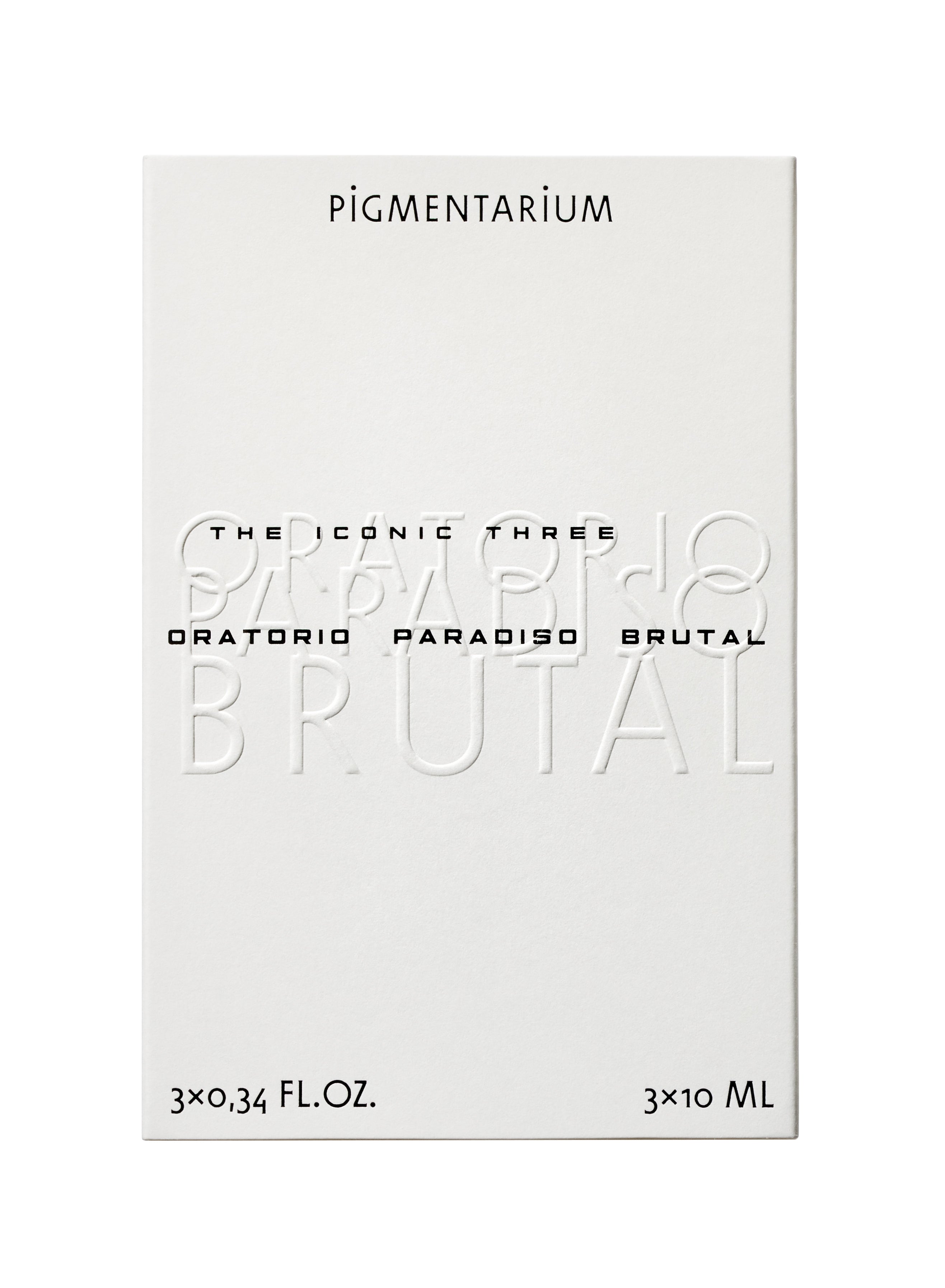 PIGMENTARIUM - THE ICONIC THREE