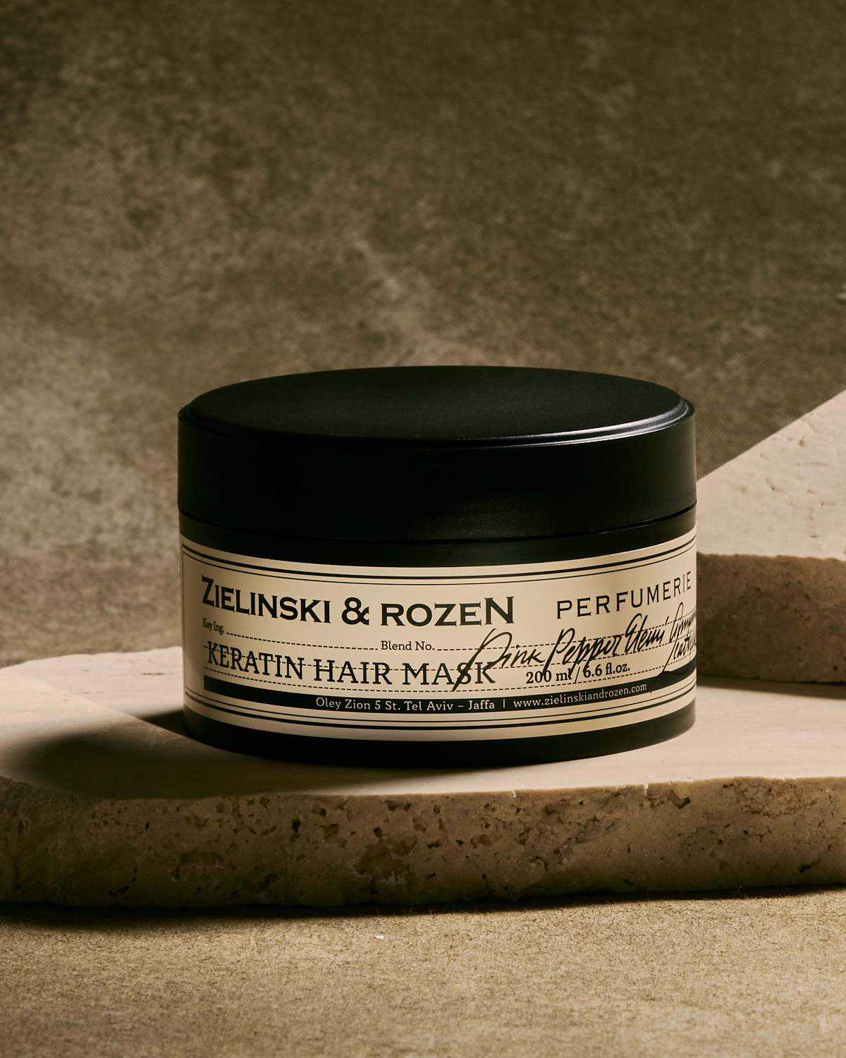Zielinski & Rozen - Haarmaske Keratin - Pink Pepper, Elemi, Cinnamon, Leather