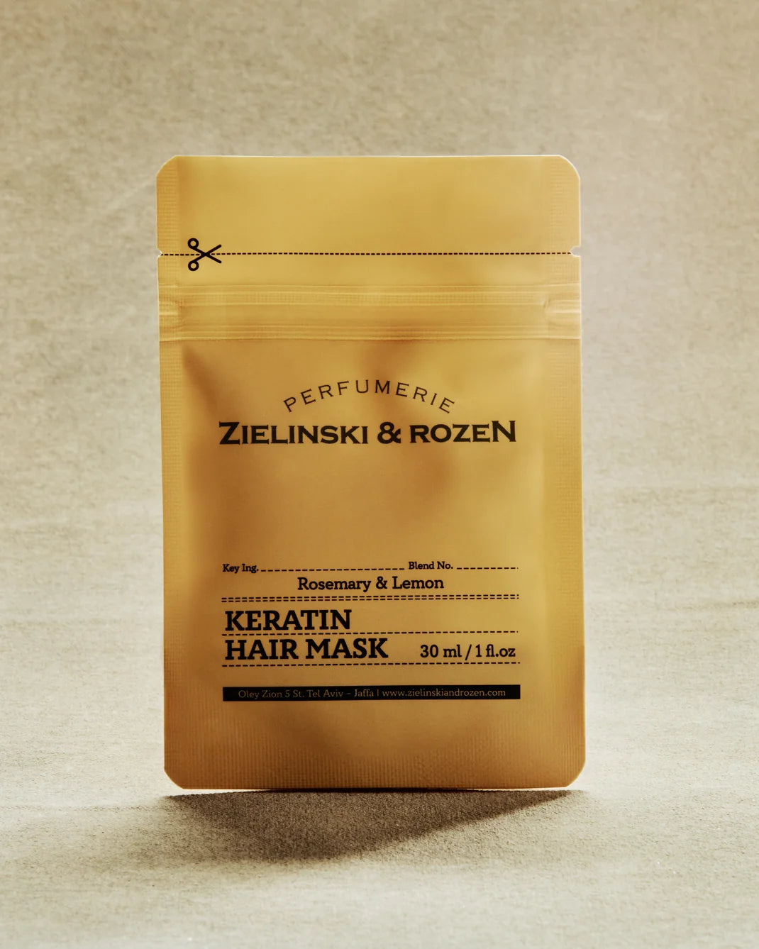Zielinski & Rozen - Haarmaske Keratin - Rosemary & Lemon