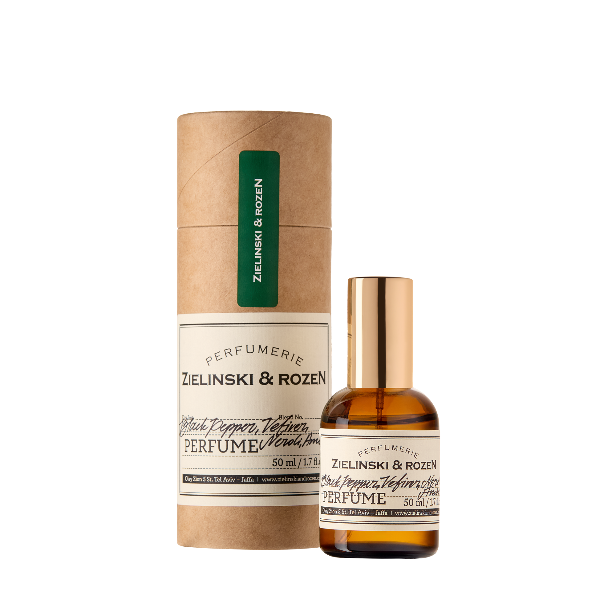 Black Pepper, Vetiver, Neroli, Amber