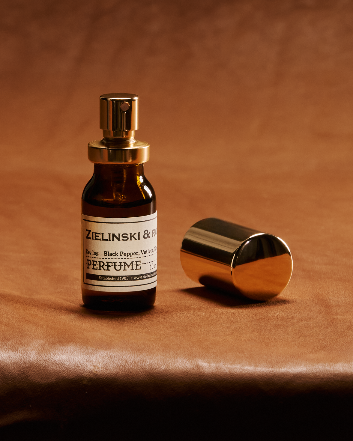 Black Pepper, Vetiver, Neroli, Amber