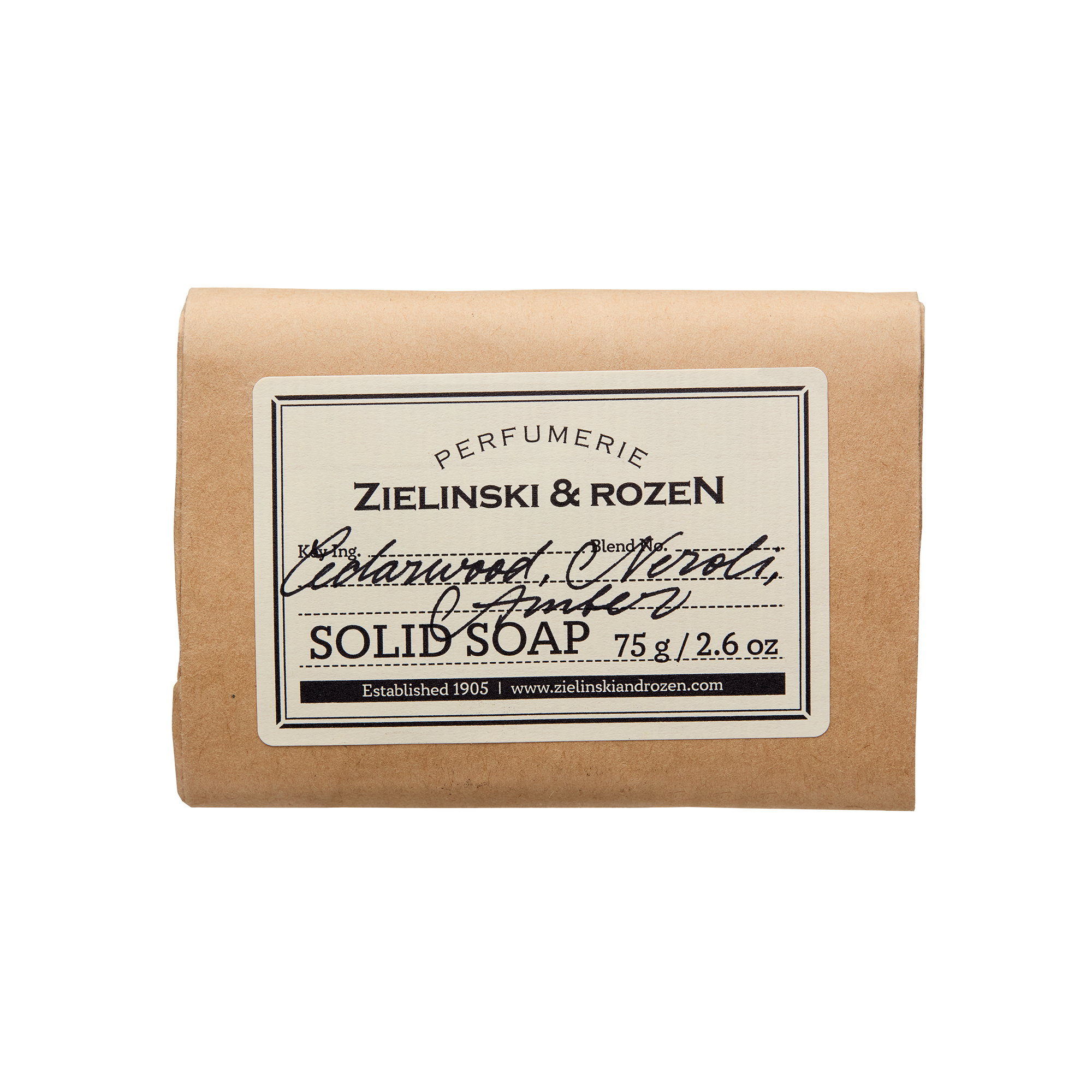 Seife - Cedarwood, Neroli, Amber