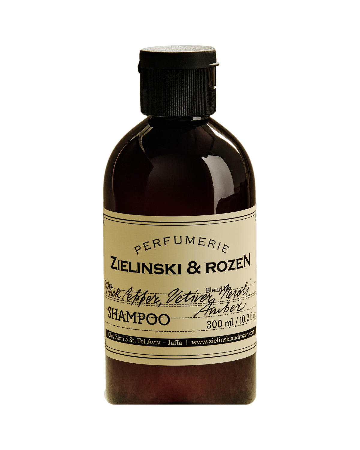 Zielinski & Rozen - Shampoo - Black pepper, Vetiver, Neroli, Amber