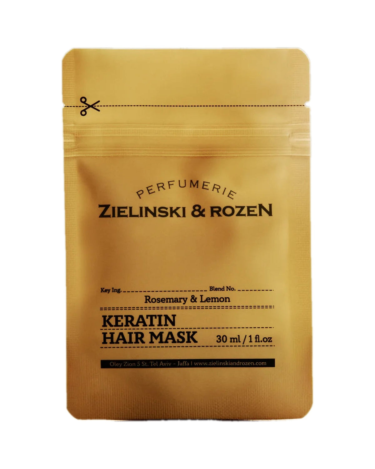 Zielinski & Rozen - Haarmaske Keratin - Rosemary & Lemon