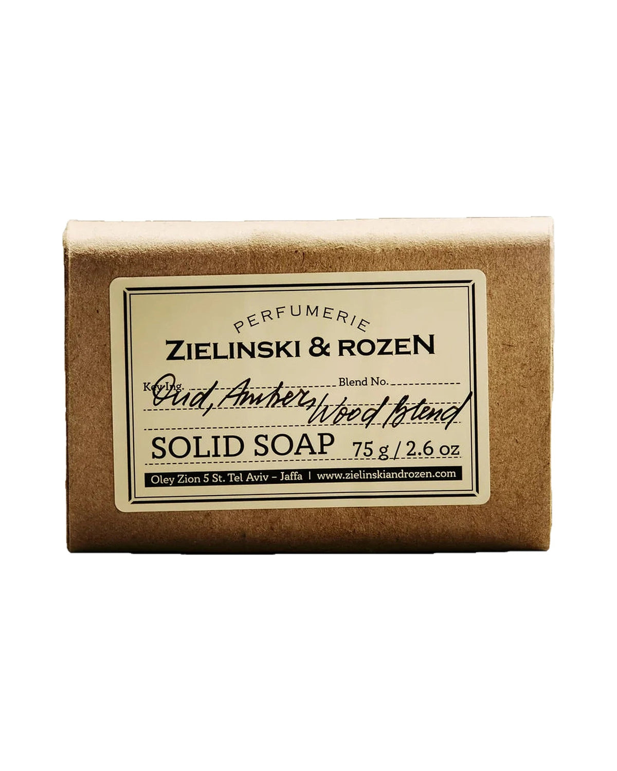 Zielinski & Rozen - Seife - Oud, Amber, Wood Blend, 75 g